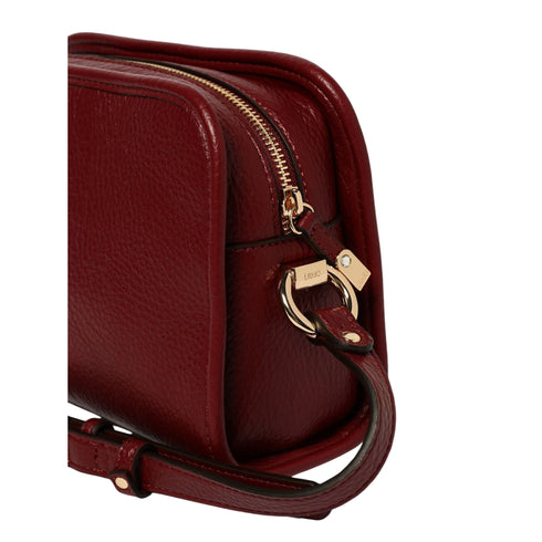 Borsa Donna a tracolla, con chiusura zip e logo metallico frontale
